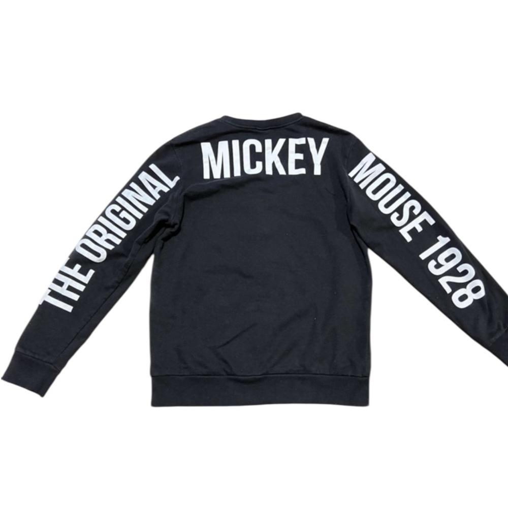 DISNEY Mickey Mouse “The Original Mickey Mouse 1928” Sweatshirt in Black Size M - Picture 6 of 11